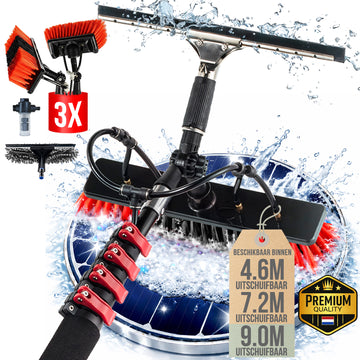 Aqualita® Premium Telescopische Wasborstel 9.0M – Professioneel Resultaat
