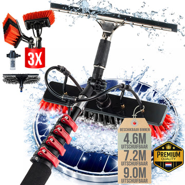 Aqualita® Premium Telescopische Wasborstel 4.6M – Professioneel Resultaat