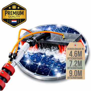 Aqualita® Telescopische Wasborstel 7.2M – Ramen & Zonnepanelen